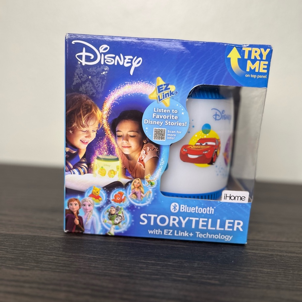 Disney Bluetooth Storyteller by iHome NIB Bluetooth Colorful Light Audio Bedtime